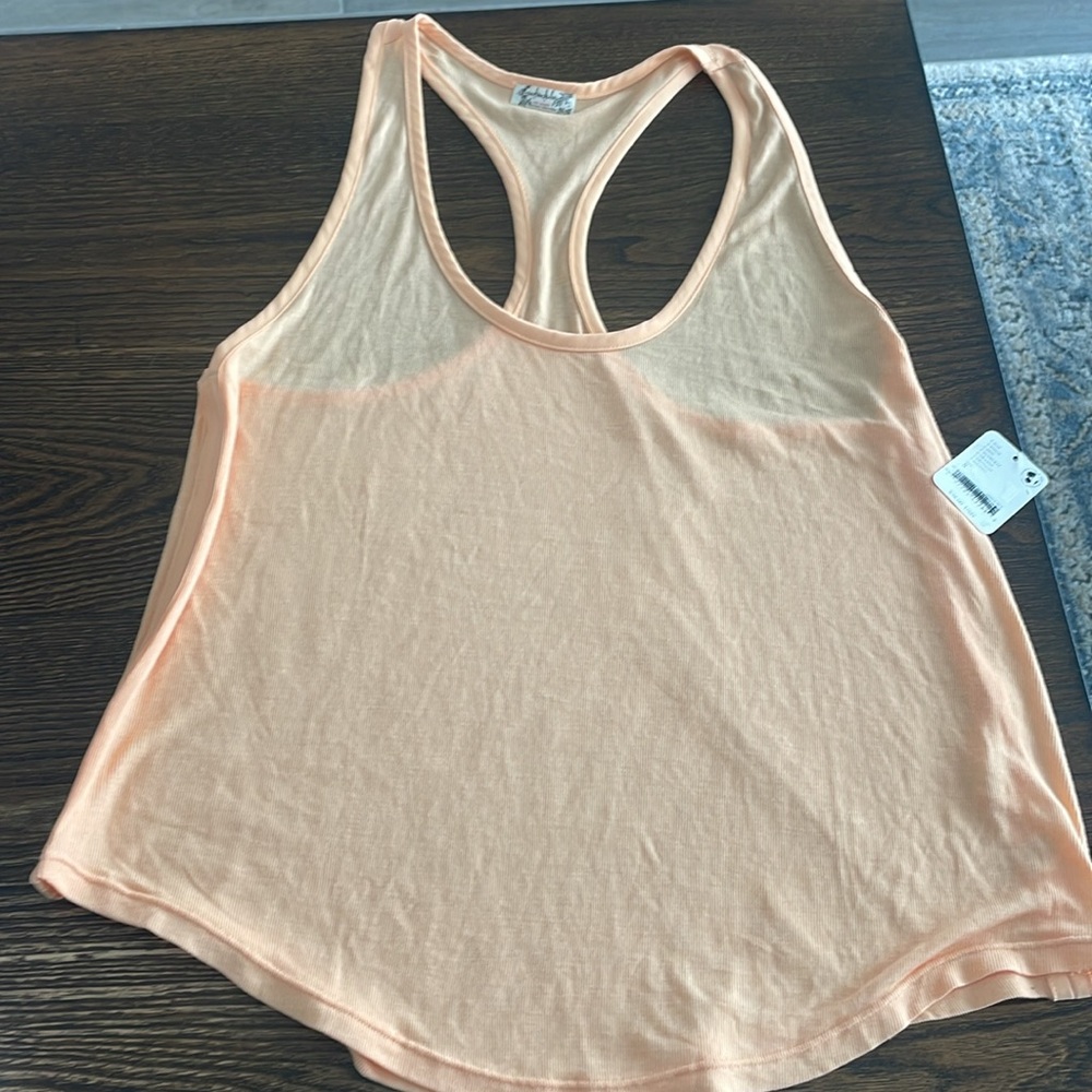 NWT Free People Intimately Night We Met Tank Sunburst Size Small - Picture 6 of 7